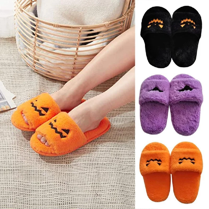 One-shoulder Dresses for Trendy -Halloween Women's Soft And Comfortable Plush Slippers Cosplay Shoes Furry Plush Slippers Kawaii Cute Shoes Home Slippers Halloween Dress Up Shoes