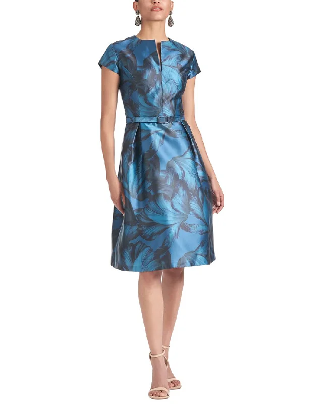 Wool Dresses for Warmth -Sachin & Babi Maddox Printed Dress