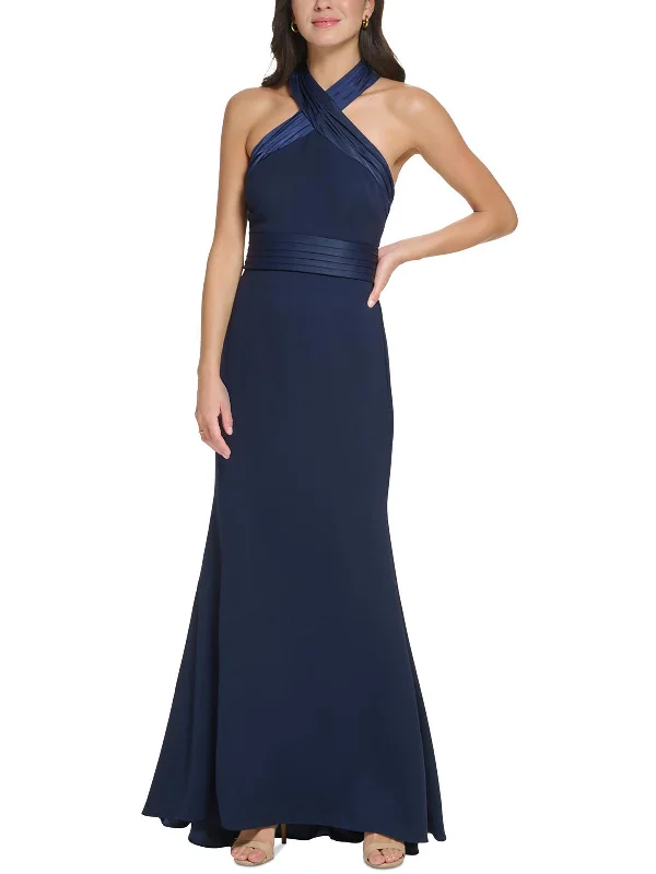 Prom Dresses for School Dance -Womens Bow-Back Long Evening Dress