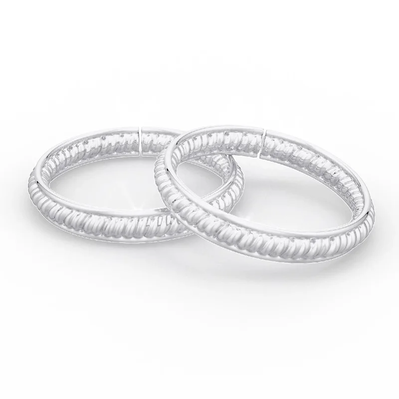 Rings with infinity loops for timeless love -92.5 silver Twisted Wire Toe Ring