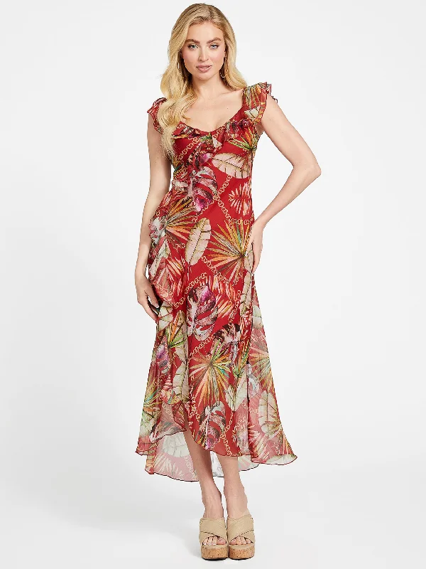 Prom Dresses for School Dance -Eco Xena Printed Maxi Dress