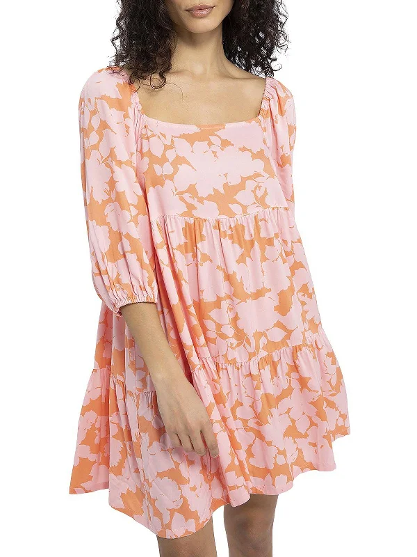 Casual Dresses for Everyday -Womens Rayon Tiered Sundress