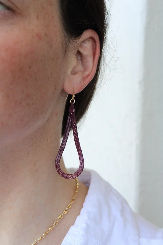 Rings with branch-inspired bands for organic -Berry Blend Dangle Earring