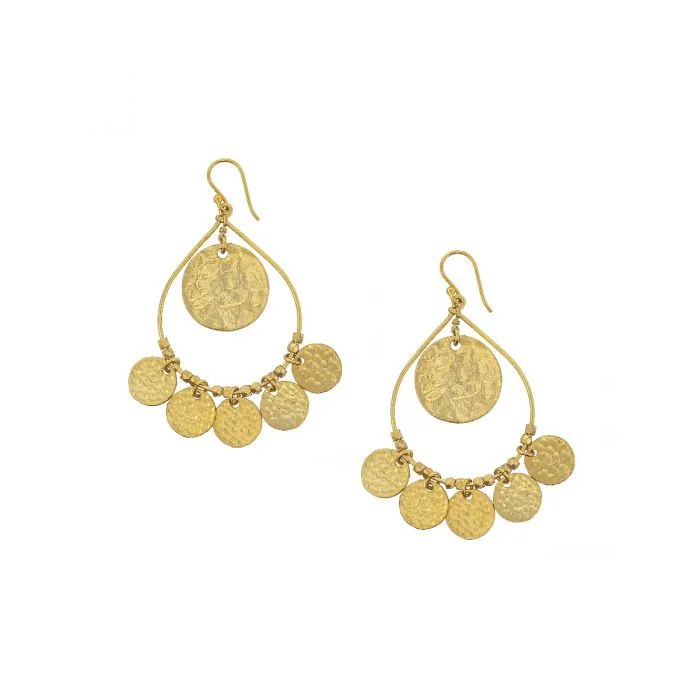 Hypoallergenic Drop Earrings for Sensitive -Ashiana Greek Island Earrings