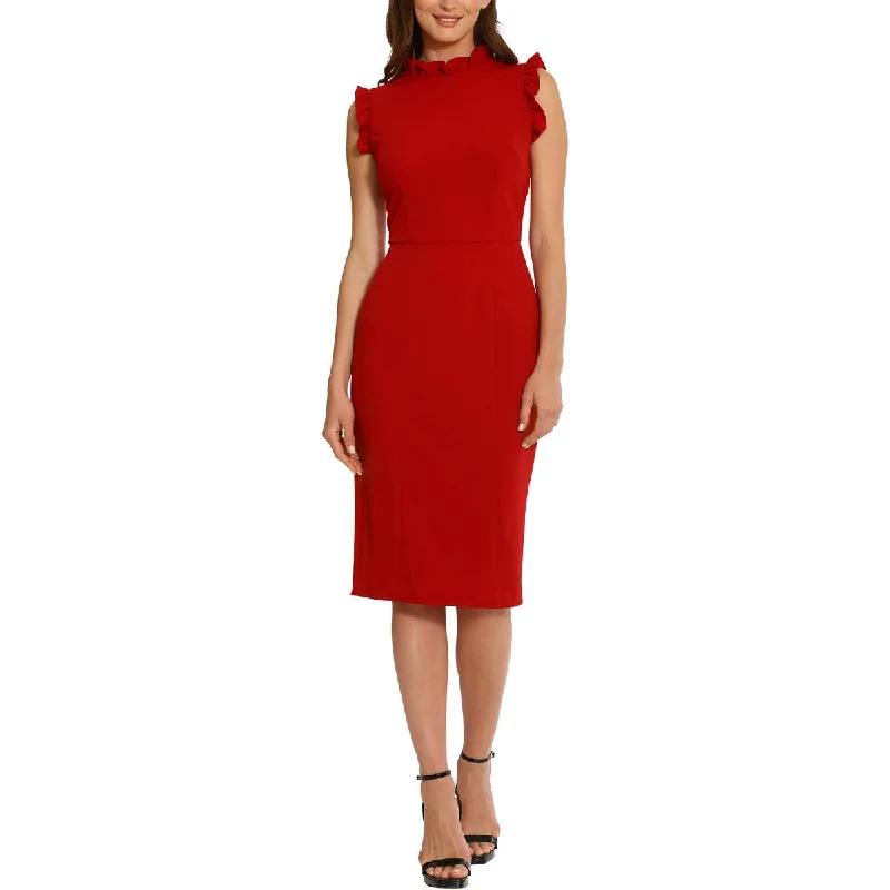 A-line Dresses for Flattering -Womens Office Work Sheath Dress